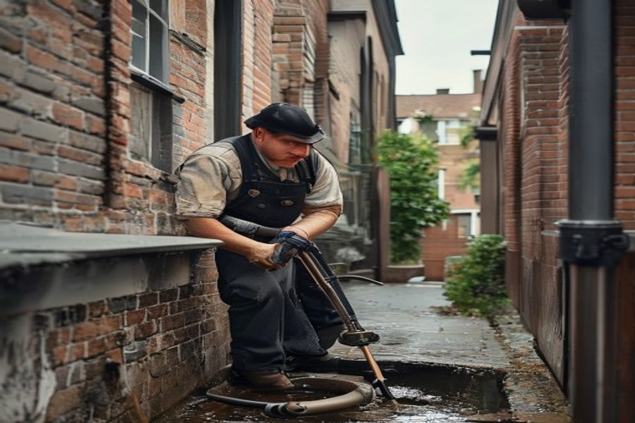 Drain Cleaning in Downtown Indianapolis, Indianapolis