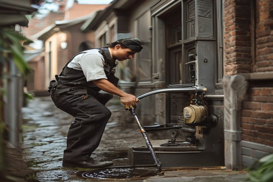 Drain Cleaning in Lockerbie Square, Indianapolis