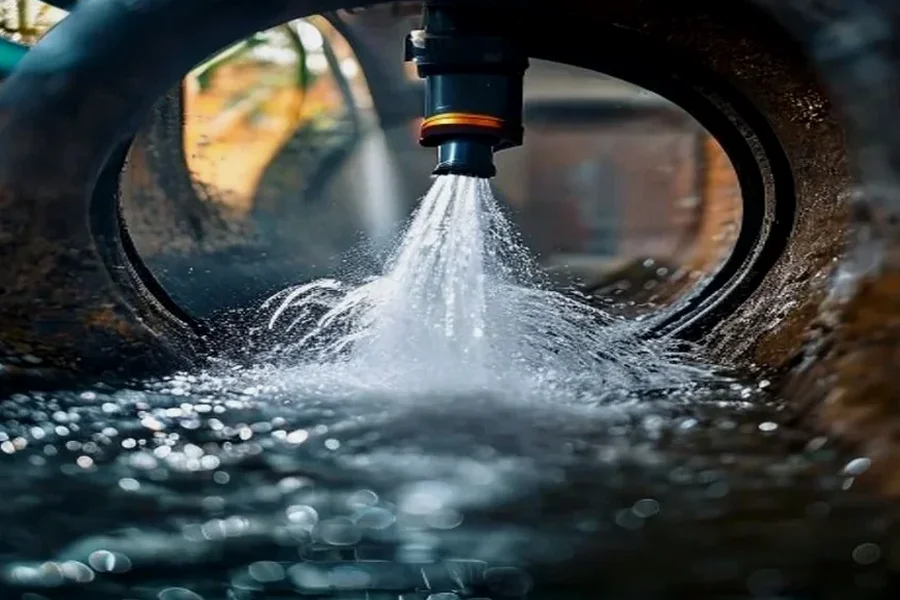 Hydro Jetting in Mass Ave (Massachusetts Avenue), Indianapolis