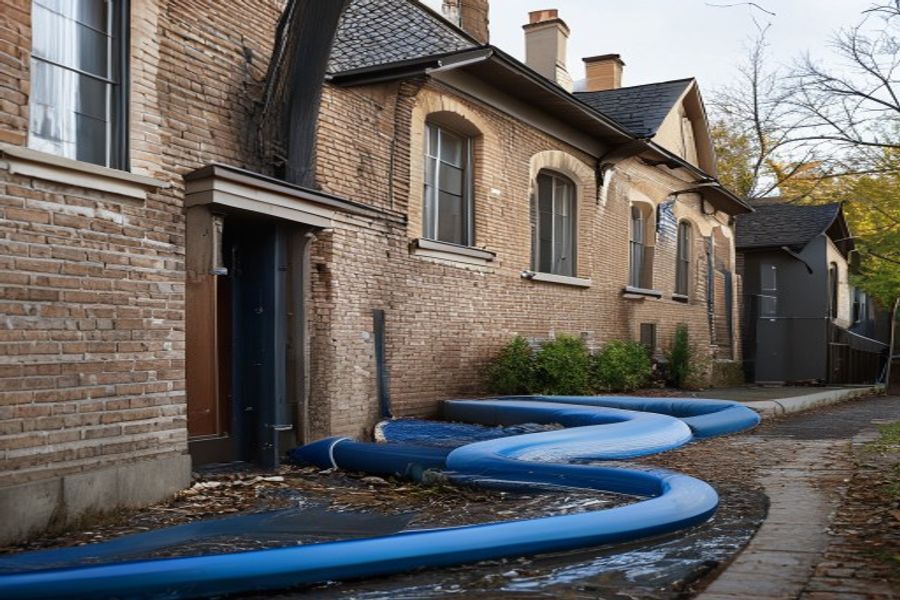 Main Sewer Line Repair in Downtown Indianapolis, Indianapolis