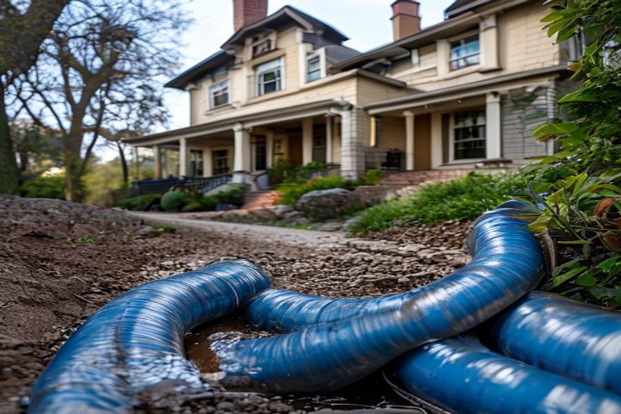 Main Sewer Line Repair in Meridian-Kessler, Indianapolis