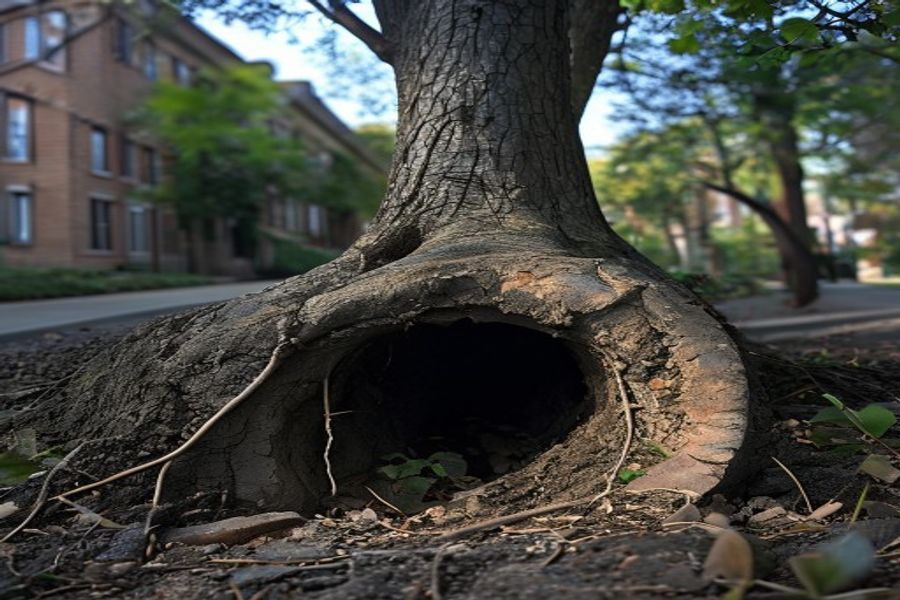 Tree Root Removal in University Heights, Indianapolis