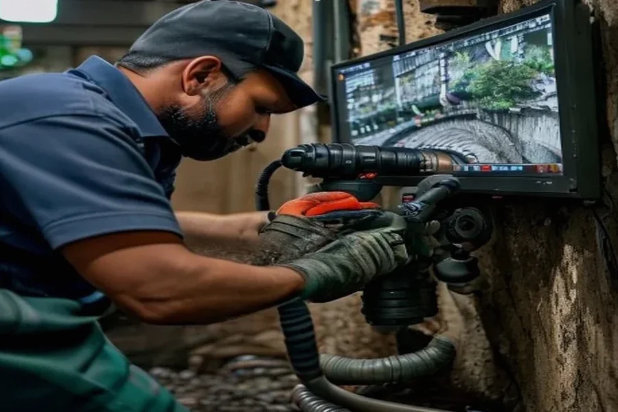 Sewer Camera Inspection in Crown Hill, Indianapolis