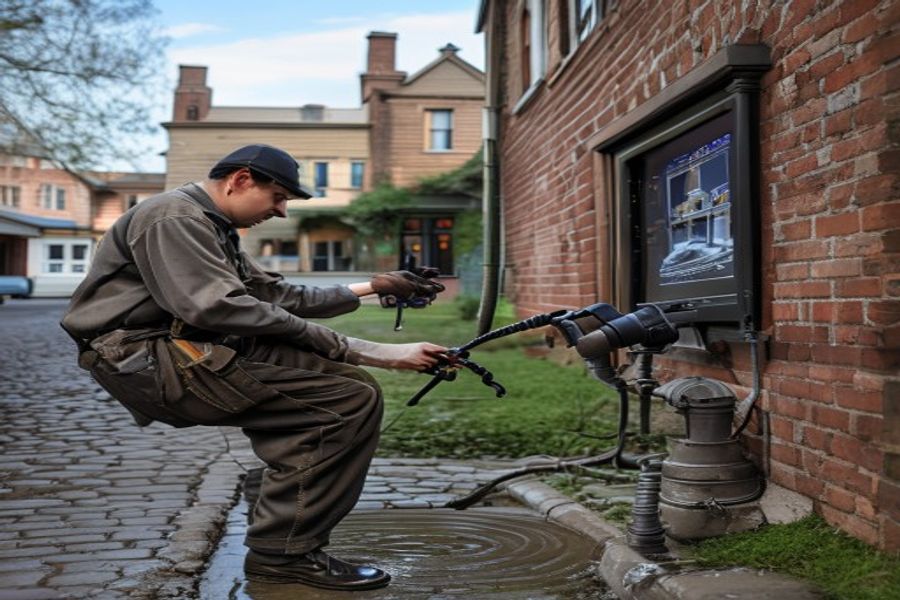 Sewer Camera Inspection in Fountain Square, Indianapolis