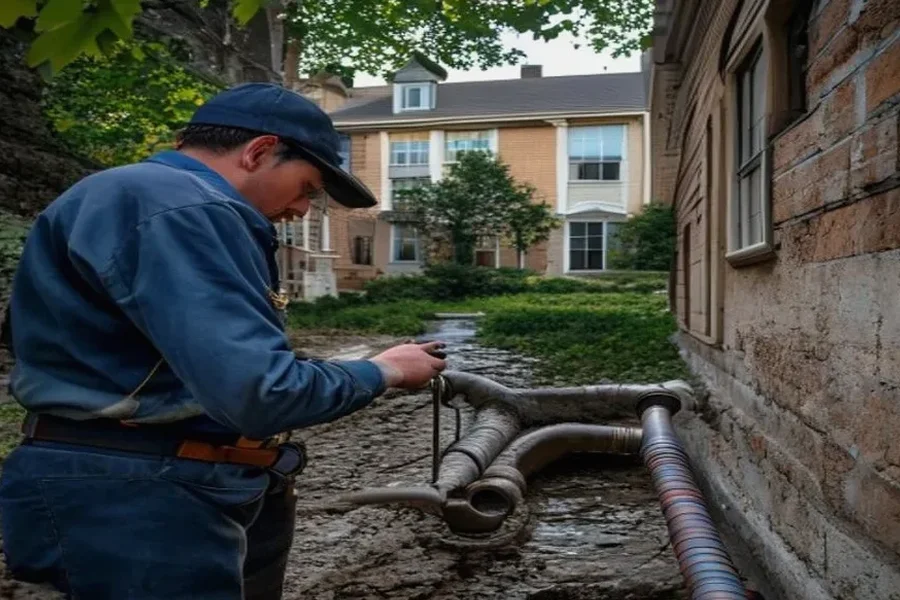 Sewer Camera Inspection in Irvington, Indianapolis