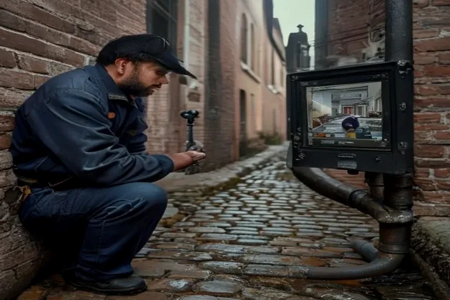 Sewer Camera Inspection in Lockerbie Square, Indianapolis