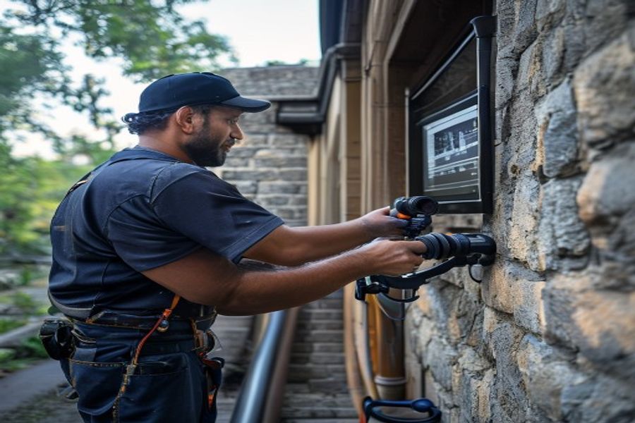 Sewer Camera Inspection in Meridian-Kessler, Indianapolis