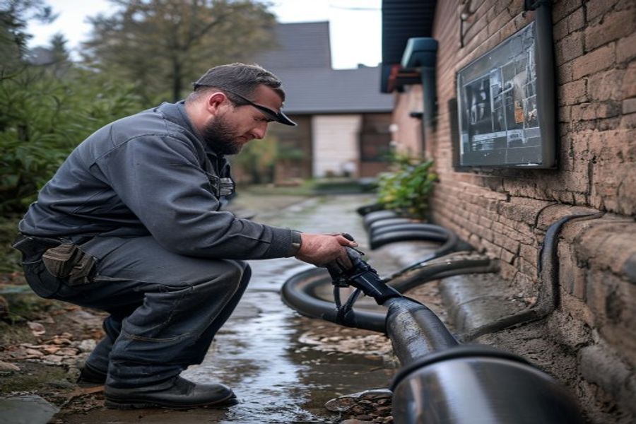 Sewer Camera Inspection in Zionsville, Indianapolis