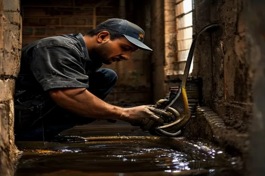 Sewer Line Cleaning in Bates-Hendricks, Indianapolis