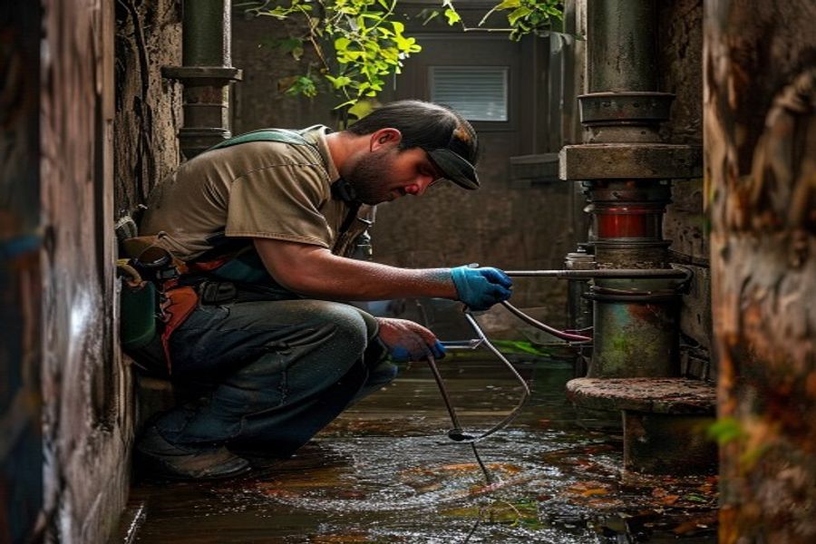 Sewer Line Cleaning in Irvington, Indianapolis
