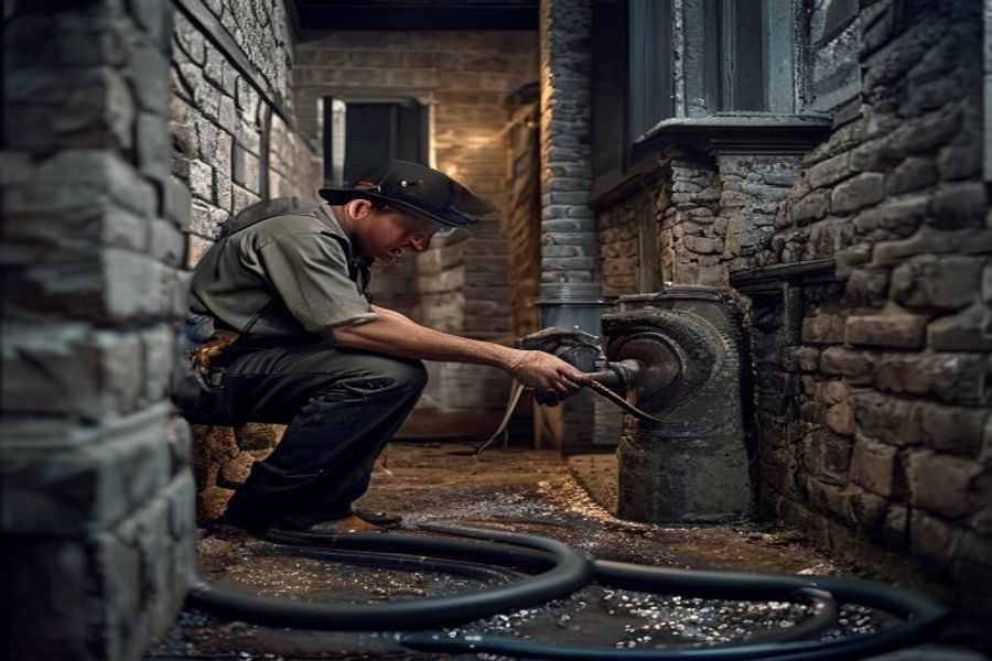 Sewer Line Cleaning in Meridian-Kessler, Indianapolis