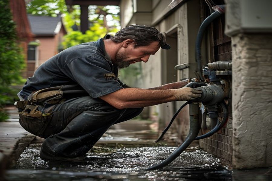 Sewer Line Cleaning in Westfield, Indianapolis